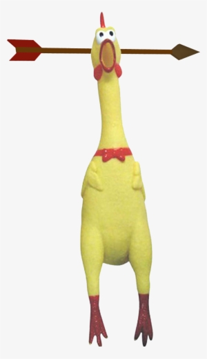 Wild Amp Crazy Rubber Chicken Rubber Chickens - Chicken Plastic Png