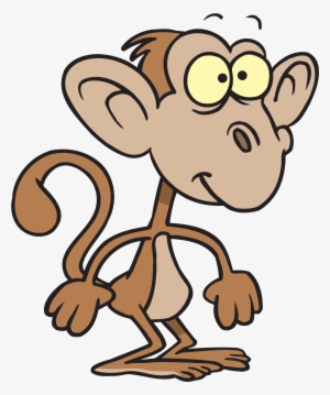 Funny Cartoon Monkeys Monkey Day - Living Things Use Their Habitats
