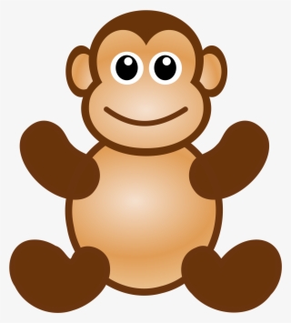 Illustration Of A Cartoon Monkey