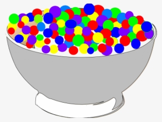 How To Set Use Bowl Of Colorful Cereal Clipart