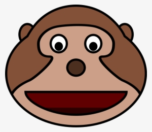 Cartoon Monkey Head Clipart Png