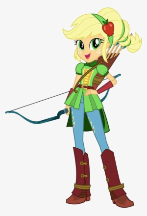 Alternate Hairstyle, Applejack, Archery, Arrow, Arrows, - Mlp Eg Friendship Games Applejack