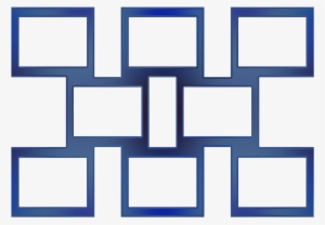 Blue Transparent Looks Better With Dark Background - Png Photo Album Frames With Transparent Background