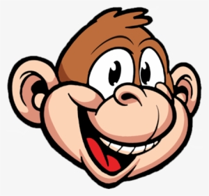 Monkey Head Png Png Library - Monkey Cartoon Head Png