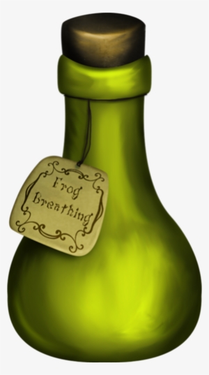Glass Bottle Clip Art - Clip Art Potion Bottles