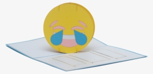 Laughing Emoji Pop Up Card - Emblem