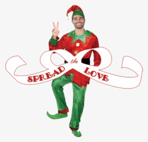 Keysmash Spread The Love A Holiday Exchange Header - Elf Costume