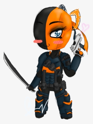 Deathstroke Deadpool Batman - Deathstroke Chibi