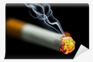 Lit End Of Cigarette