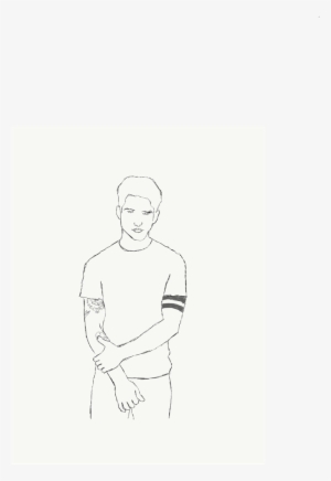 My Sketches My Art Tyler Posey Rosendesalberto - Gentleman