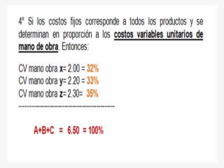 Margen Contribución