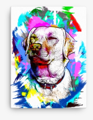 Labrador Artistic Photo Art Canvas