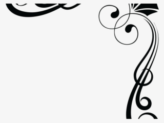 Decorative Line Blue Clipart Curly