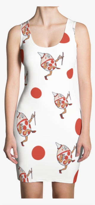 The Humpty Dance Dress In Cream