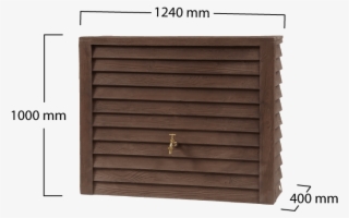 Woody Wall Tank Darkwood