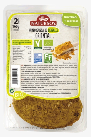 Hamburguesa De Cereales Oriental 2 Und