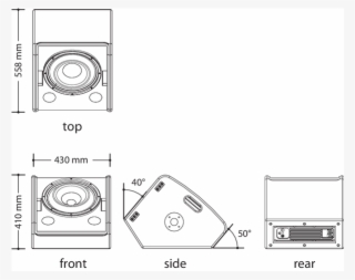 Dynamic Audio Device Touring 12ma Active Stage Monitor