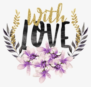 Hand Painted Marriage Proposal Flower Png Transparent