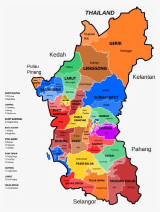 This Free Icons Png Design Of Perak New Electoral Map