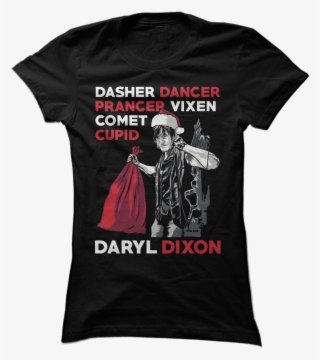 "dasher Dancer Prancer Vixen Comet Cupid Daryl Dixon"