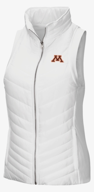 Colosseum Women's Minnesota M Chevron Quilted Vest