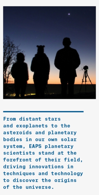 At Mit's Department Of Earth, Atmospheric And Planetary