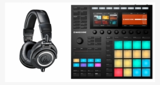 Native Instruments Maschine Mk3 Audio Technica Ath