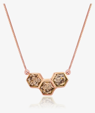 Golkonda Honeycomb Diamond Necklace