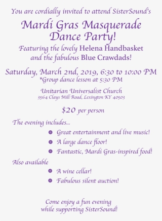 Mardi Gras Info Web