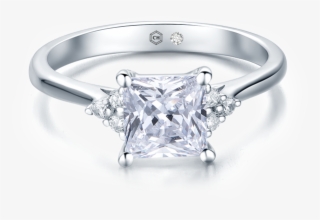 Bronte Princess-cut Diamond Engagement Ring