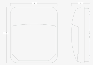 Metro Led Bulkhead Line Drawing