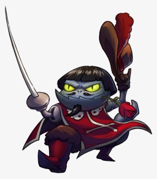 Characterrender Chameleon Skin Musketeer Redbg
