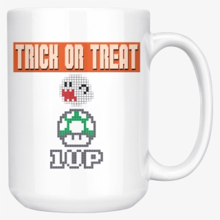 Trick Or Treat Retro Gaming Mug