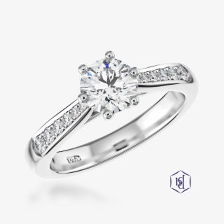 Memoire Tulip Engagement Ring,