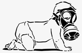Baby Gas Mask Crawling Infant