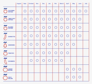 Illustration Escobi Fruits And Vegetables Calendar