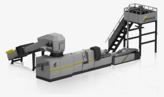 Two Sets Of Dw-350 Plastic Squeeze Dryer Installed