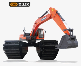 Amphibious Excavator Heavy Duty Construction Site Machinery