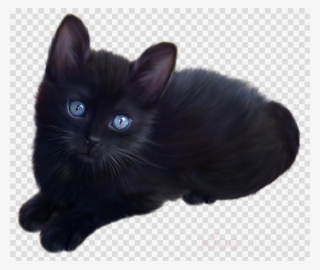 Black Cat Png Clipart Bombay Cat British Shorthair