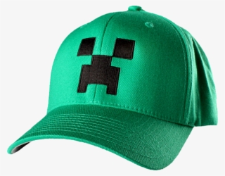 Minecraft Creeper Flexifit Hat Png Creeper Flex Hat