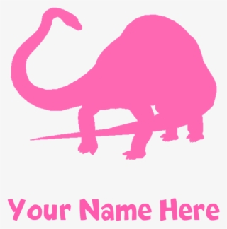 Diplodocus Silhouette Baby Blanket