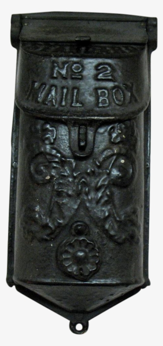 Standard Cast Iron Mailbox Early S Very