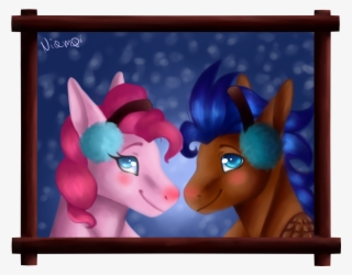 Niampi, Blushing, Canon X Oc, Duo, Earmuffs, Earth