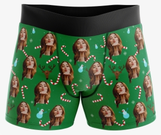 Candy Cane Snow Face