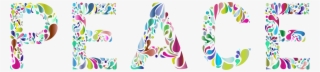 This Free Icons Png Design Of Prismatic Peace Typography