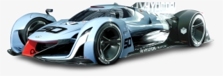 Hyundai N 2025 Vision Sports Car Blue Png Image