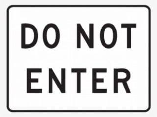 Do Not Enter Sign Png