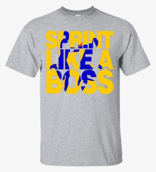 Sprint Like A Boss Boys Relay T-shirt