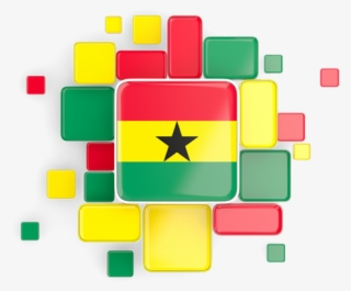 Illustration Of Flag Of Ghana