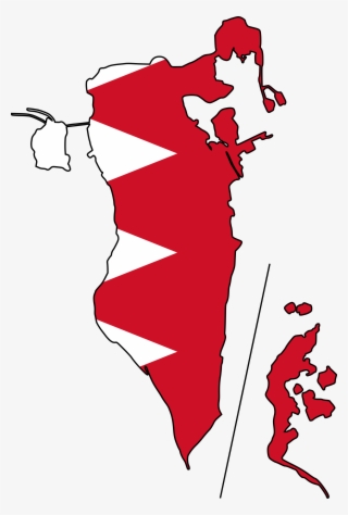 Bahrain Click On The Bahrain Flag Map Png Transparent